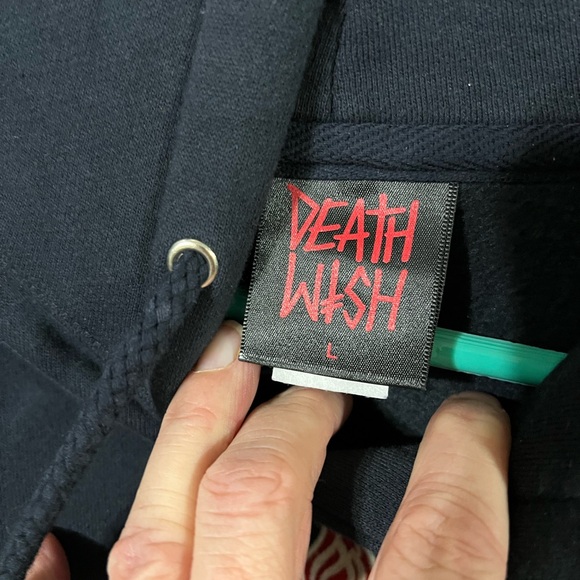 Death wish Skateboard Hoodie - Picture 3 of 3